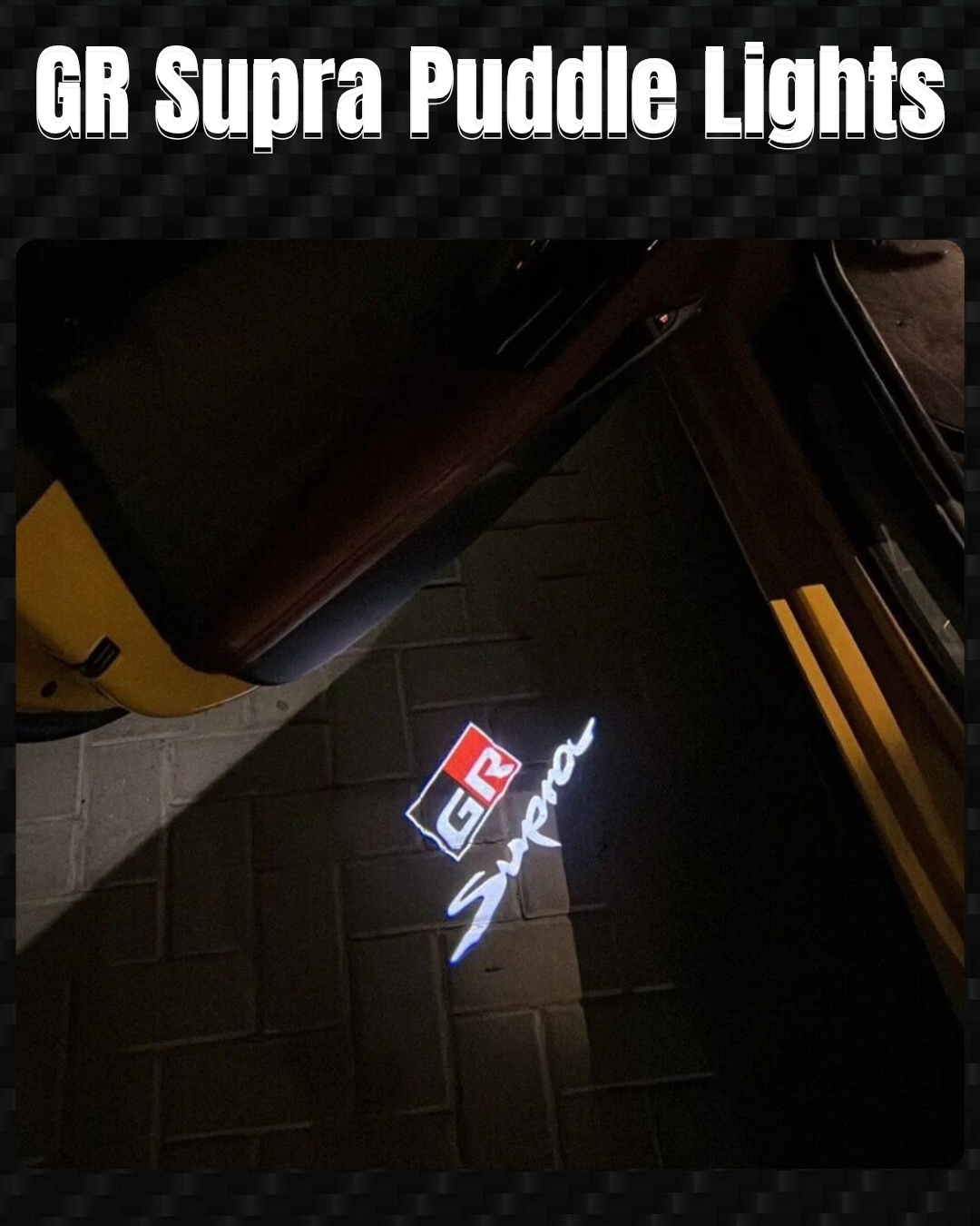 Puddle Lights (GR Supra)