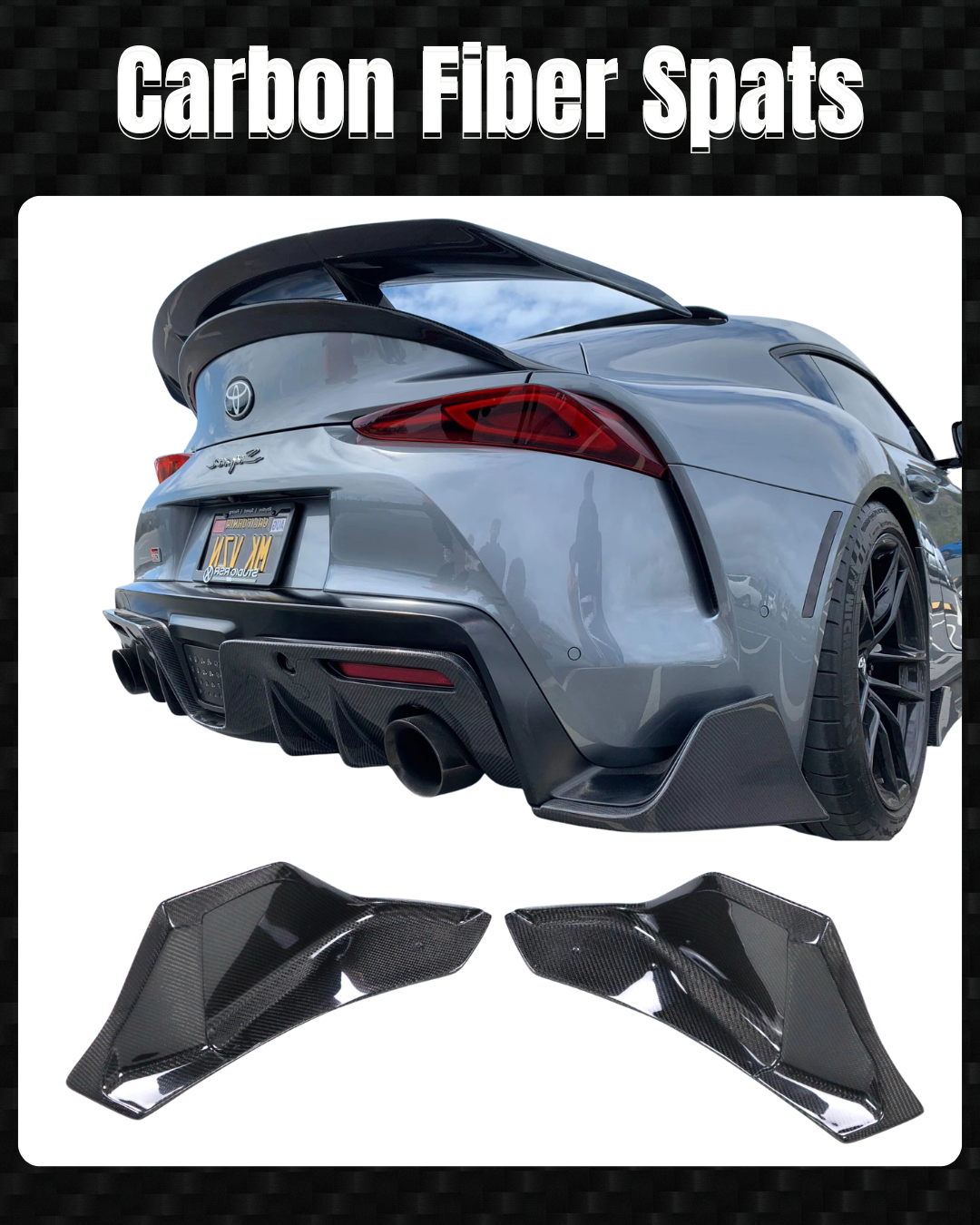 Carbon Fiber Spats (Type A)