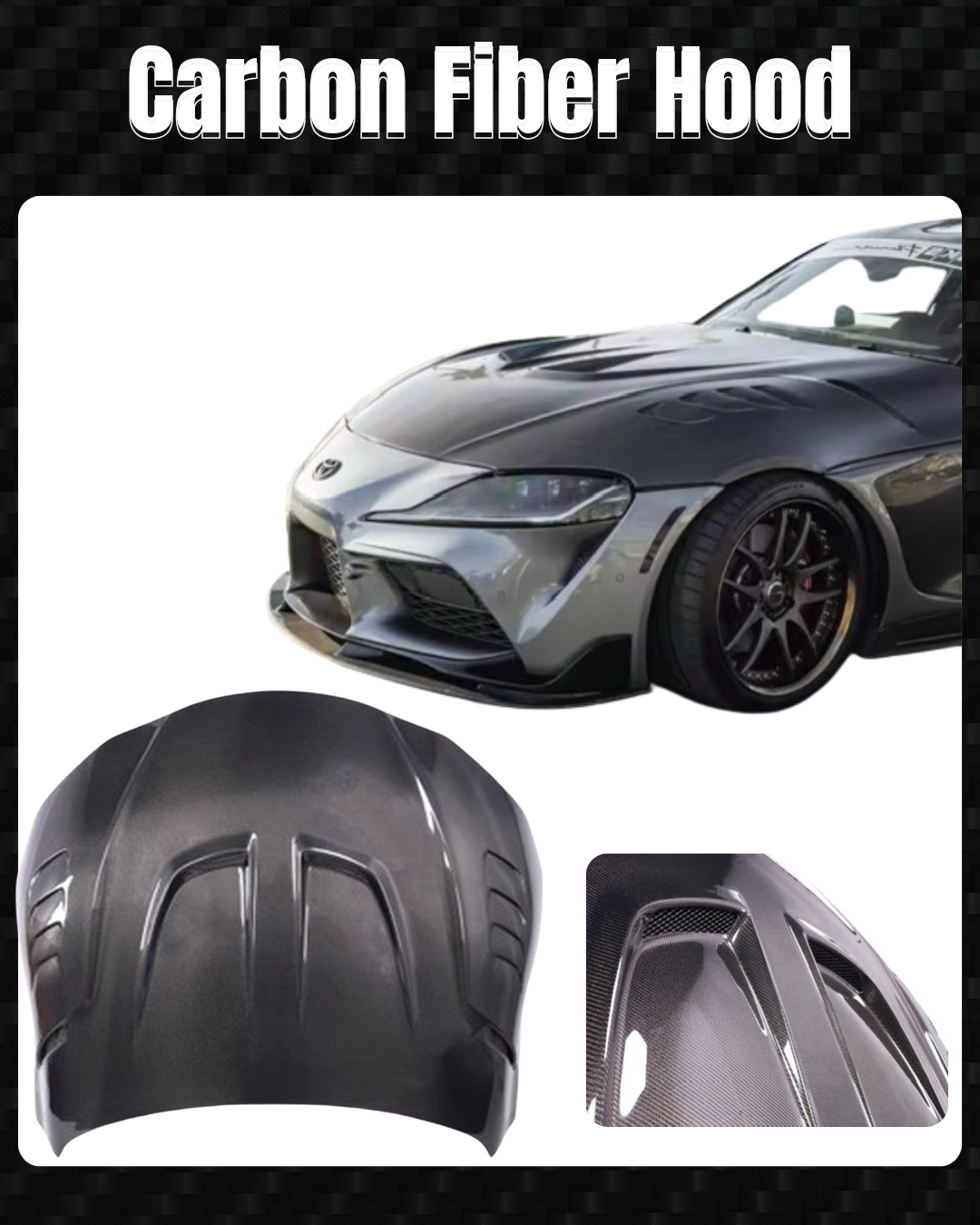 Carbon Fiber Hood (Type B)