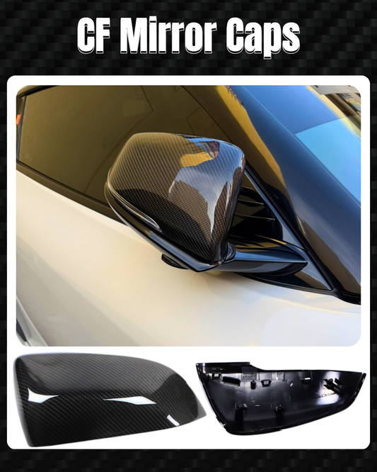 Carbon Mirror Caps — Series 01