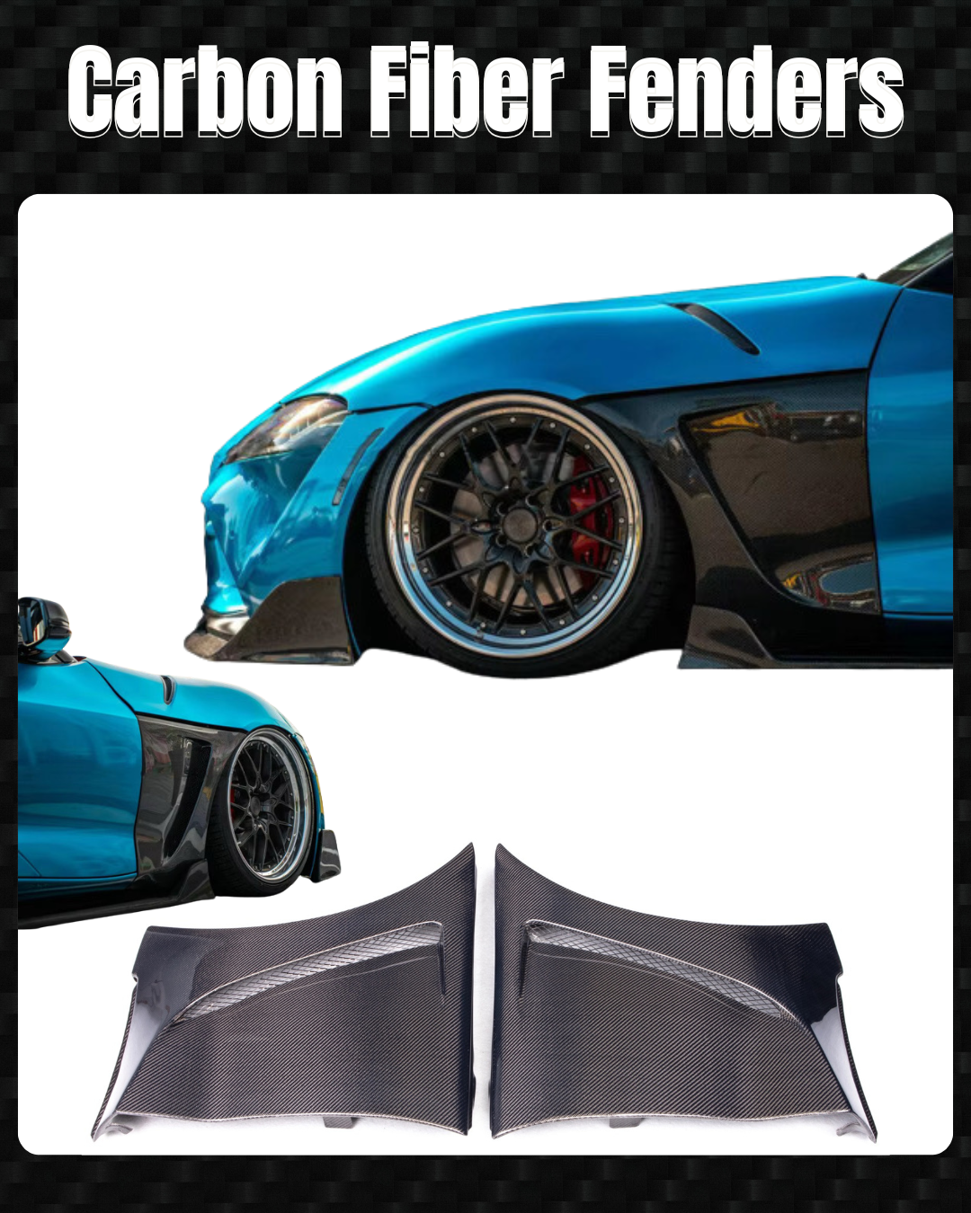 Carbon Fiber Fenders (Type B)