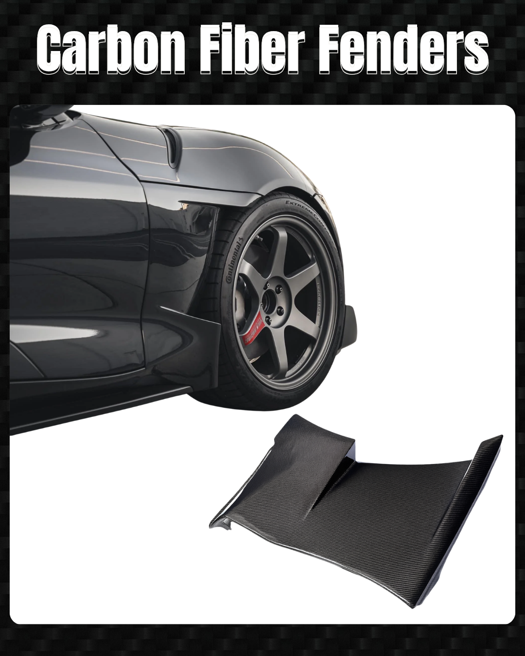 Carbon Fiber Fenders (Type A)
